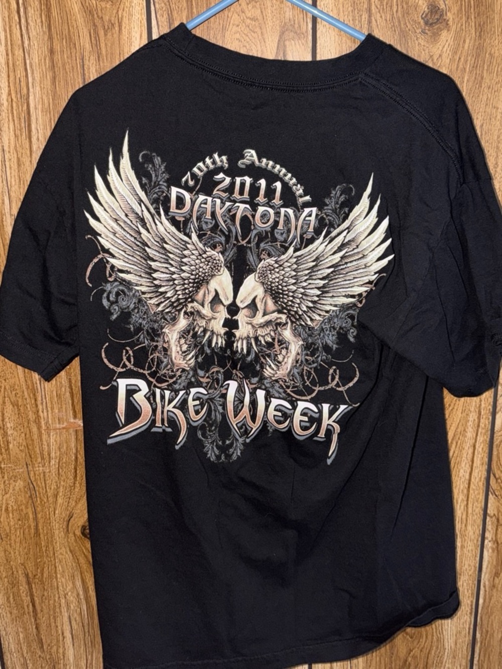 Daytona 2011 Bike Week Graphic Tee - Black